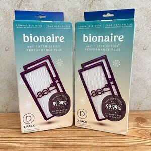 Bionaire 2pk AER1 Allergen Air Purifier Filters Purple - total of 4 filters